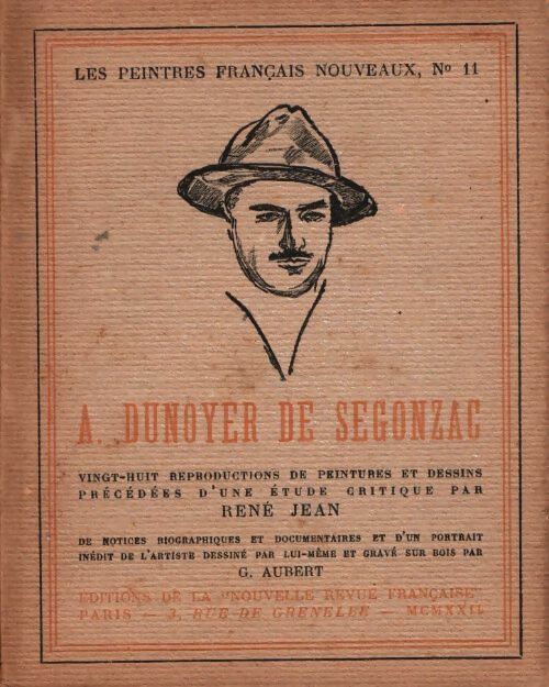 Livrenpoche : A. Dunoyer de Segonzac - Jean René - Livre