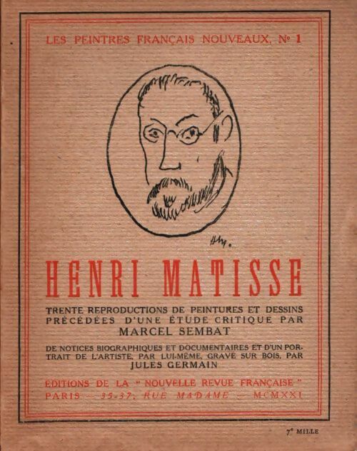 Livrenpoche : Henri Matisse - Marcel Sembat - Livre
