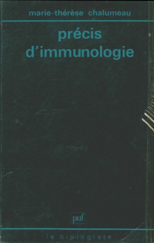 Livrenpoche : Précis d'immunologie - Marie-Thérèse Chalumeau - Livre