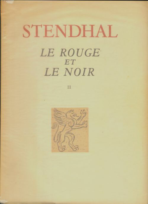 Livrenpoche : Le rouge et le noir Tome II - Stendhal - Livre