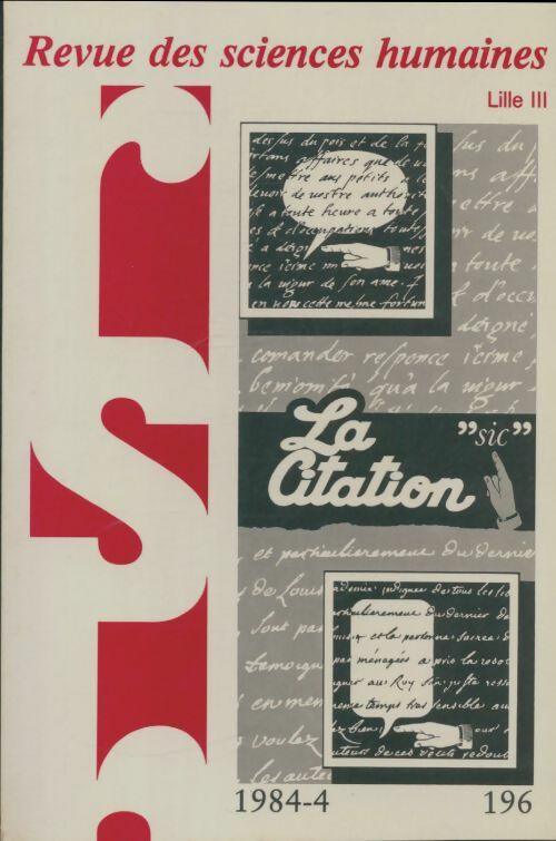 Livrenpoche : Revue des sciences humaines n°196 - Collectif - Livre