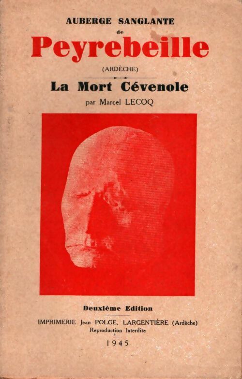 Livrenpoche : Auberge sanglante de Peyrebelle : La mort cévenole - Marcel Lecoq - Livre