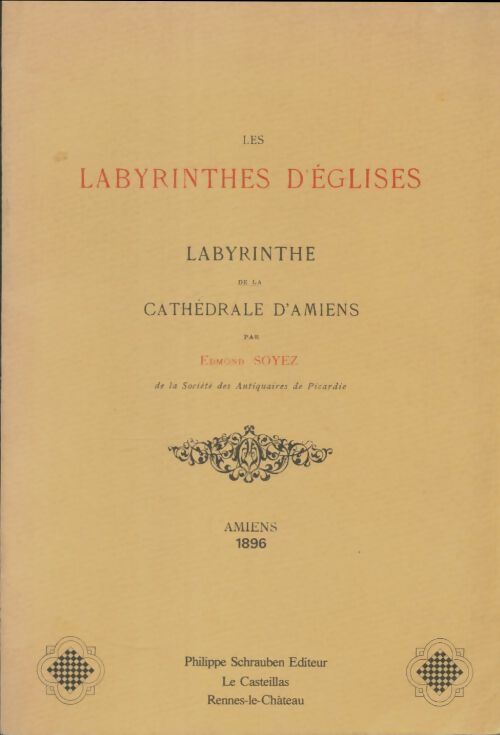 Livrenpoche : Les labyrinthes d'églises - Edmond Soyez - Livre
