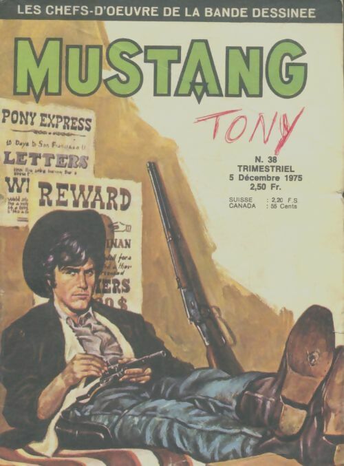 Livrenpoche : Mustang n°38 - Collectif - Livre