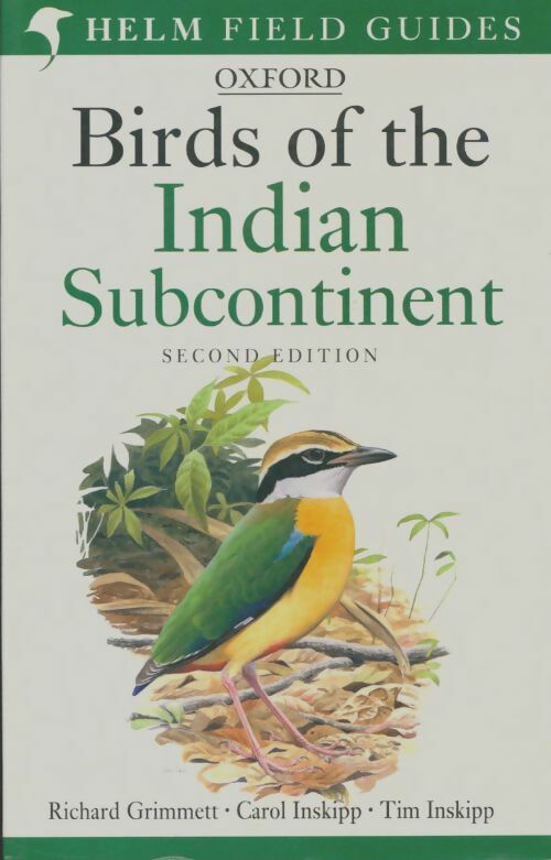 Livrenpoche : Birds of the Indian Subsontinent - Collectif - Livre