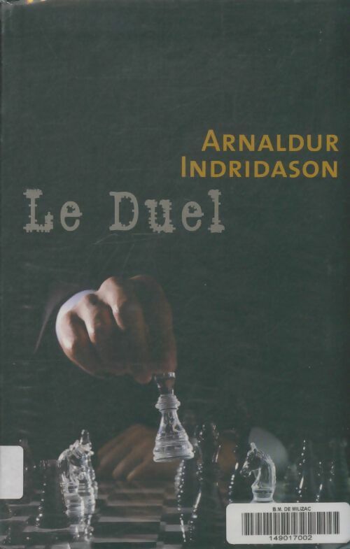 Livrenpoche : Le duel - Arnaldur Indridason - Livre