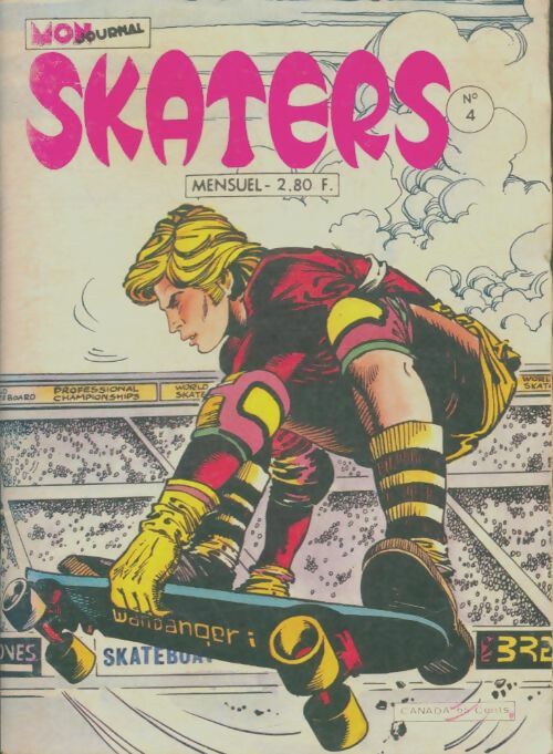 Livrenpoche : Skaters n°4 - Collectif - Livre