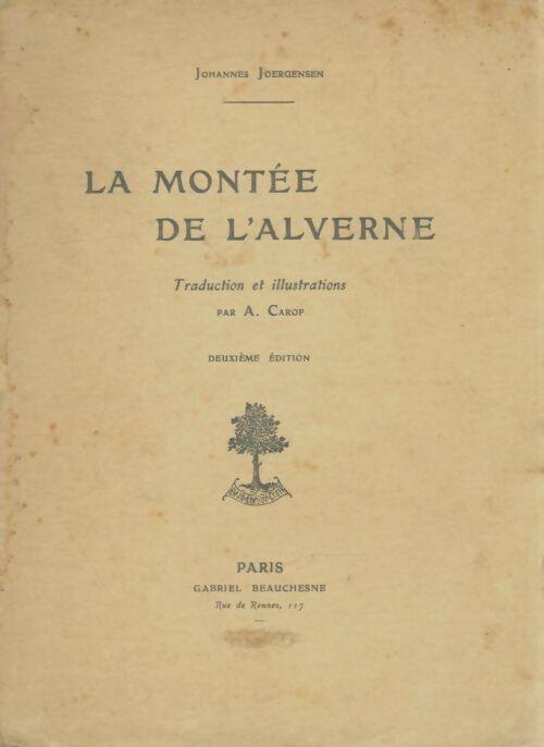 Livrenpoche : La montée de l'Alverne - Johannes Joergensen - Livre