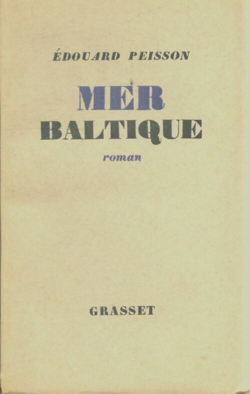 Livrenpoche : Mer baltique - Edouard Peisson - Livre