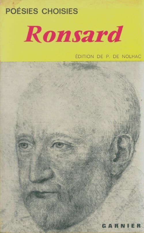 Livrenpoche : Poésies choisies - Pierre De Ronsard - Livre