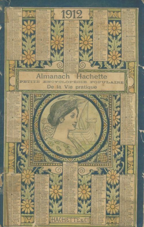 Livrenpoche : Almanach Hachette 1912 - Collectif - Livre