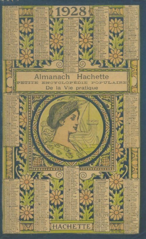 Livrenpoche : Almanach Hachette 1928 - Collectif - Livre