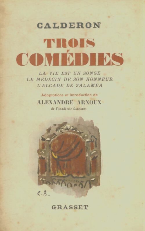 Livrenpoche : Trois comédies - Calderon - Livre