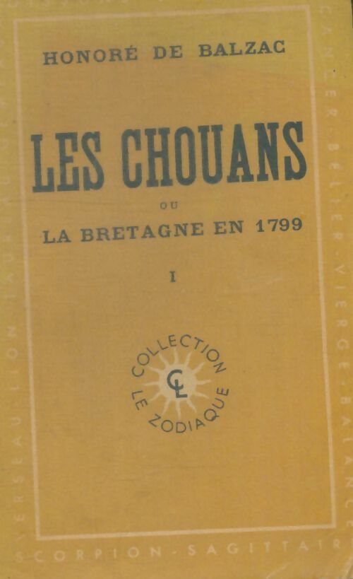 Livrenpoche : Les chouans ou la Bretagne en 1799 - Honoré De Balzac - Livre