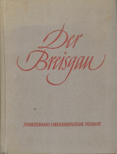 Livrenpoche : Der Breisgau - Collectif - Livre