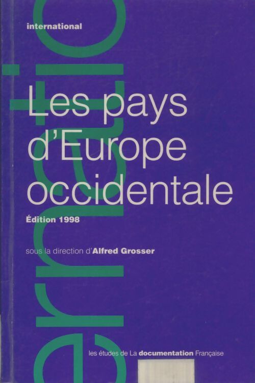 Livrenpoche : Les pays d'Europe occidentale - Alfred Grosser - Livre