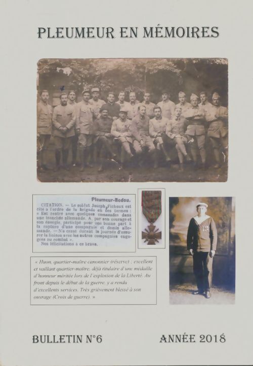 Livrenpoche : Pleumeur en mémoires bulletin n°6 - Collectif - Livre