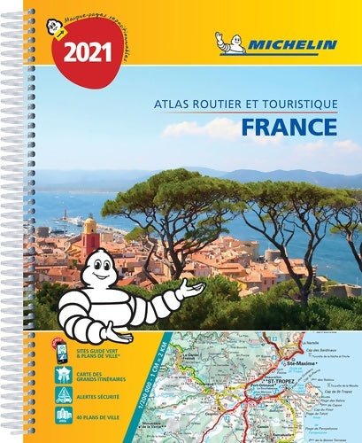 Livrenpoche : Atlas ATLAS ROUTIER France 2021 - Michelin - Livre