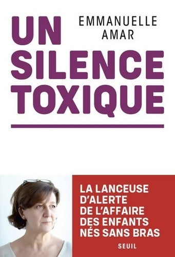 Livrenpoche : Un silence toxique - Emmanuelle Amar - Livre