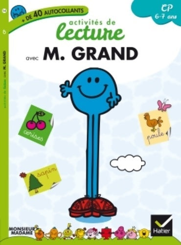 Livrenpoche : Activités de lecture avec Monsieur Grand CP 6-7 ans - Julia Georges - Livre