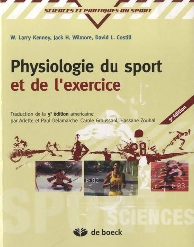 Livrenpoche : Physiologie du sport et de l'exercice - David L. Costill - Livre
