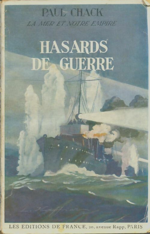 Livrenpoche : Hasards de guerre - Paul Chack - Livre