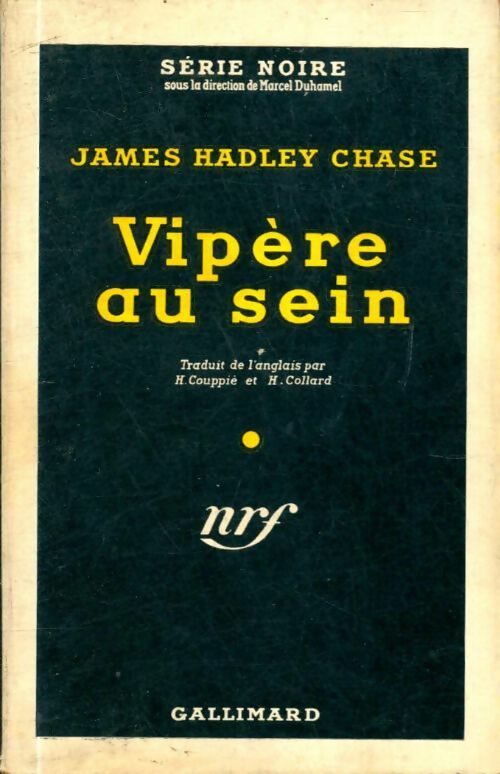 Livrenpoche : Vipère au sein - James Hadley Chase - Livre