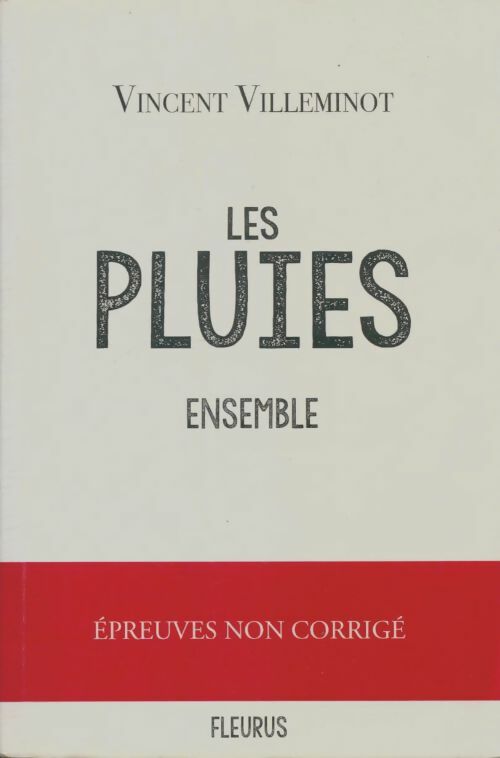 Livrenpoche : Les pluies Tome II : Ensemble - Vincent Villeminot - Livre