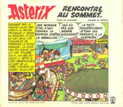 Livrenpoche : Astérix : Rencontre au sommet - Goscinny; Uderzo - Livre