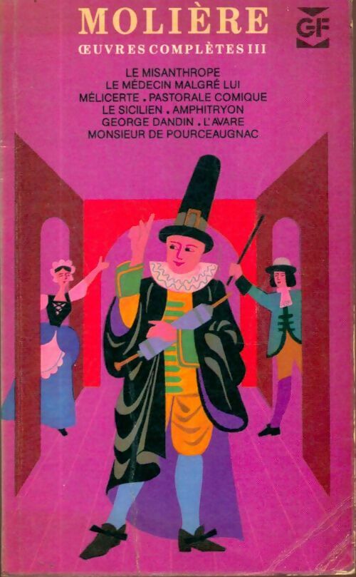 Livrenpoche : Oeuvres complètes Tome III - Molière - Livre
