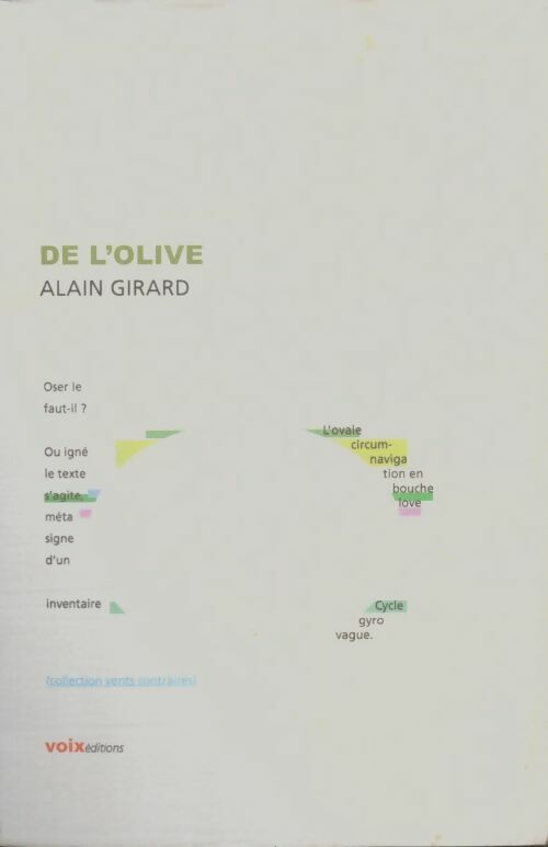 Livrenpoche : L'olive - Alain Girard - Livre