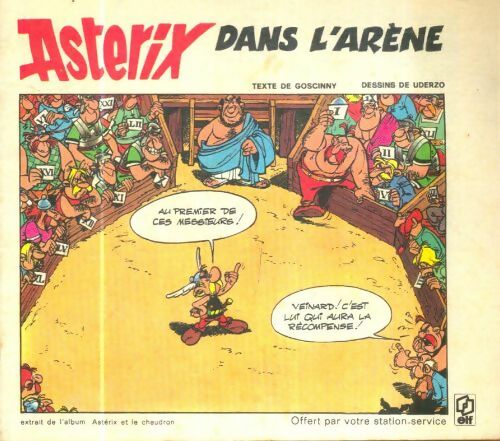 Livrenpoche : Astérix dans l'arène - Goscinny; Uderzo - Livre