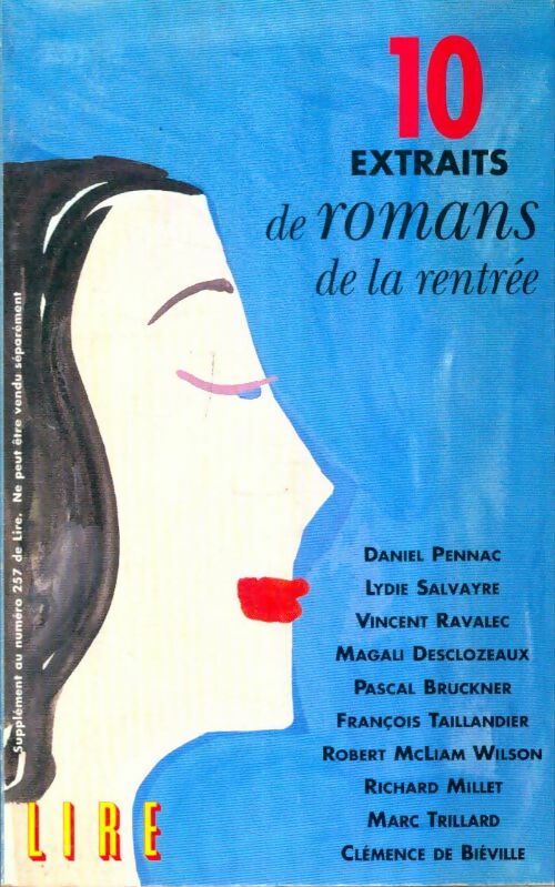 Livrenpoche : 10 extraits de romans de la rentrée - Collectif - Livre