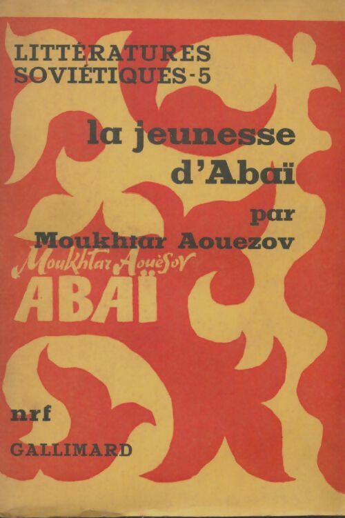 Livrenpoche : La jeunesse d'Abaï - Moukhtar Aouezov - Livre