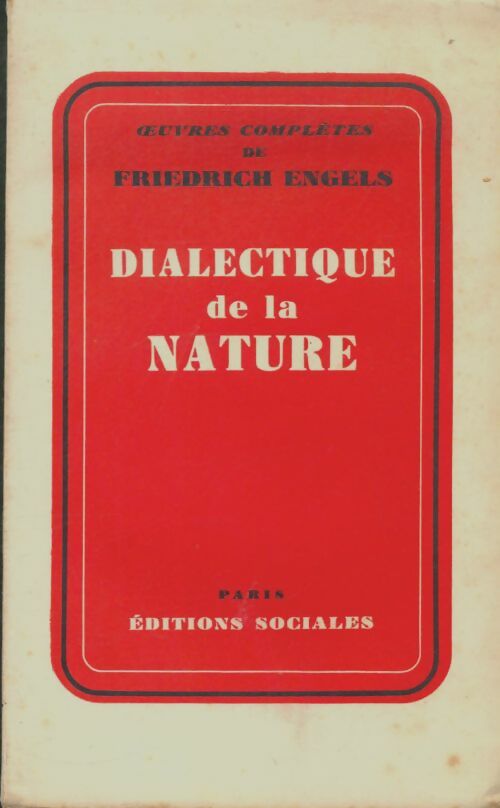 Livrenpoche : Dialoectique de la nature - Friedrich Engels - Livre