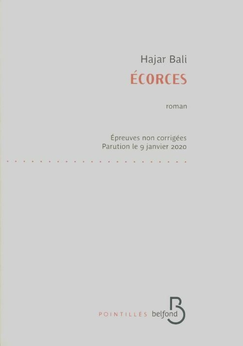 Livrenpoche : Écorces - Hajar Bali - Livre
