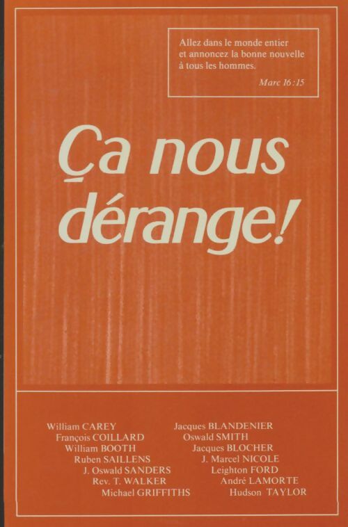 Livrenpoche : Ça nous dérange - Collectif - Livre