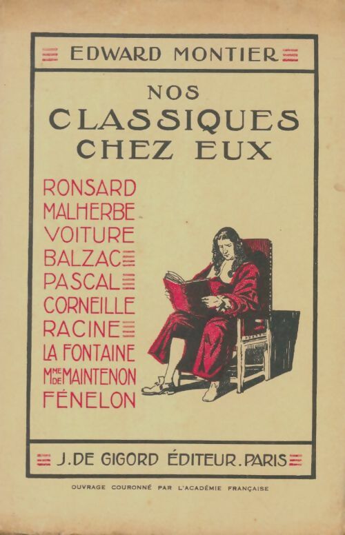 Livrenpoche : Nos classiques chez eux - Edward Montier - Livre