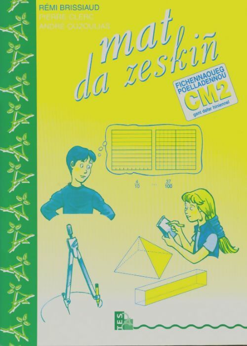 Livrenpoche : Mat da zeskiñ cm2 : Fichennaoueg poelladennou - Rémi Brissiaud - Livre