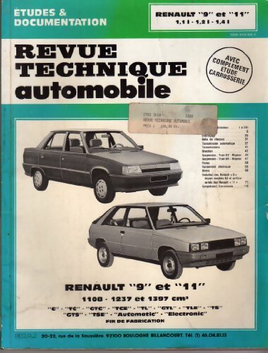 Livrenpoche : Renault 9 et 11 1 - Collectif - Livre