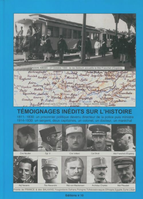 Livrenpoche : Témoignages inédits sur l"histoire - Collectif - Livre