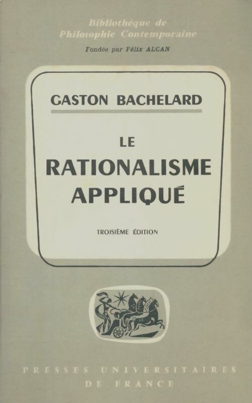 Livrenpoche : Le Rationalisme appliqué - Gaston Bachelard - Livre