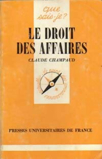 Livrenpoche : Le droit des affaires - François-Xavier Lucas - Livre