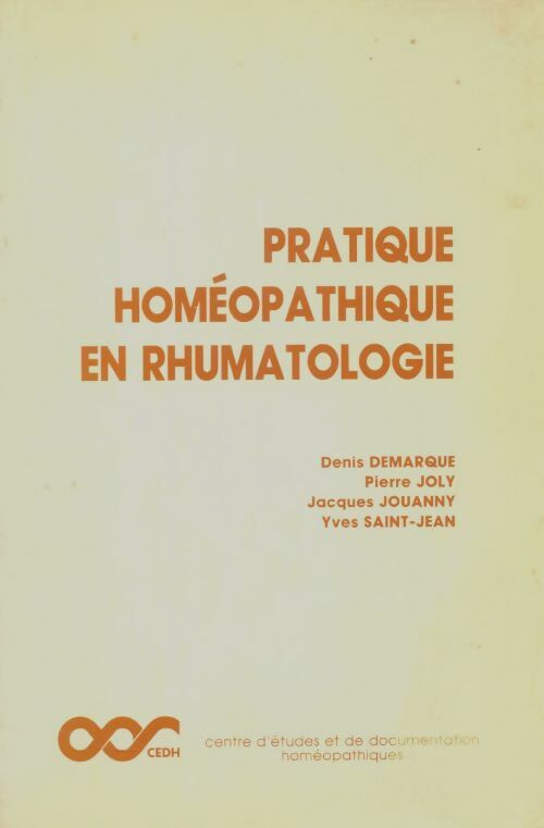 Livrenpoche : Pratique homéopathique en rhumatologie - Collectif - Livre