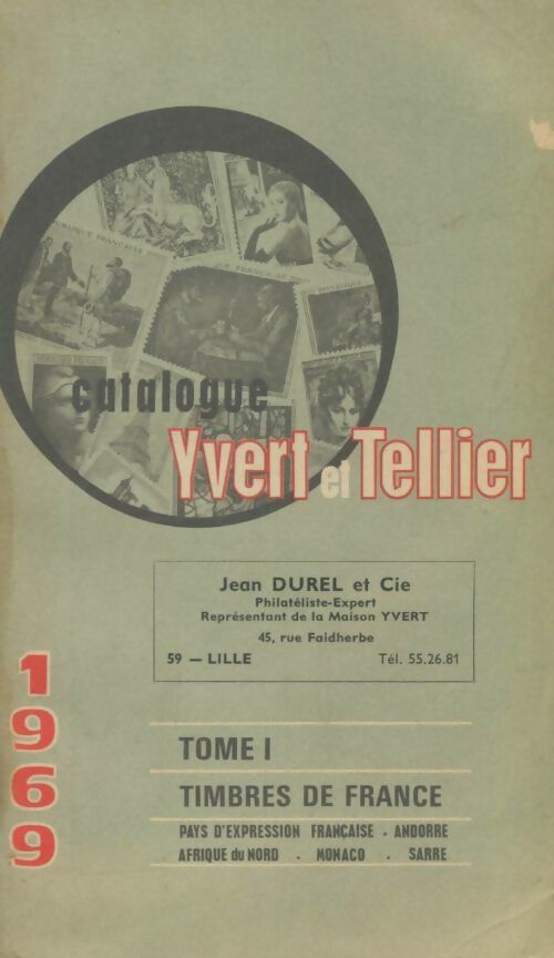 Livrenpoche : Catalogue Yvert et Tellier 1969 Tome I - Yvert et Tellier - Livre