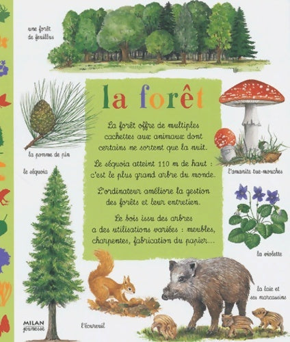 Livrenpoche : La forêt - Emilie Bonatre - Livre