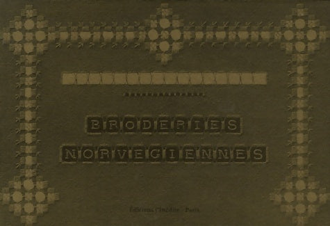 Livrenpoche : Broderies norvégiennes - Collectif - Livre