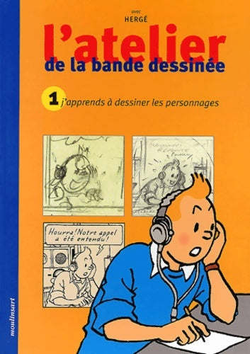 Livrenpoche : J'apprends à dessiner les personnages - Hergé - Livre