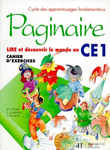 Livrenpoche : Paginaire CE1. Cahier d'exercices - Monique Gérard - Livre