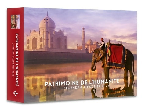 Livrenpoche : Agenda - Calendrier Patrimoine de l'humanité 2023 - Collectif - Livre